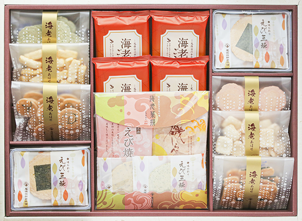 人気の海老せんべい愛知県